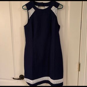 Lauren James Navy Dress Size XL